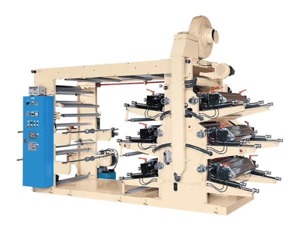 ماشین چاپ فلکسو رول به رول ۶ رنگ