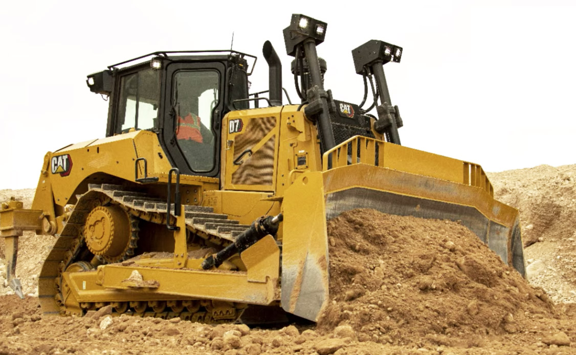 بولدوزر متوسط کاترپیلار Caterpillar D7E