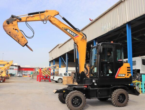 فروش بیل مکانیکی چرخ‌لاستیکی SY165W سانی Sany
