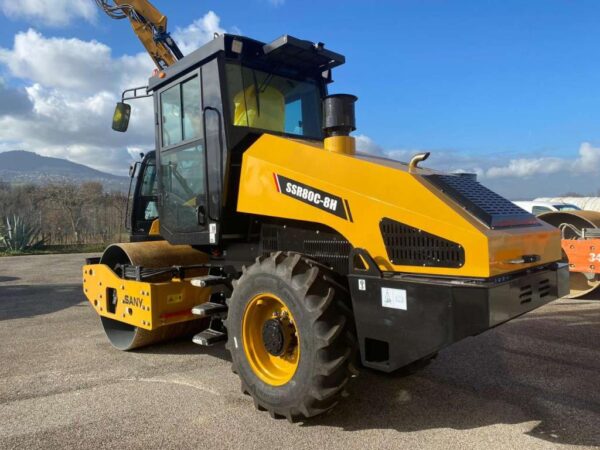 فروش غلتک ویبره‌ای تک‌درام SSR120C-8 سانی Sany