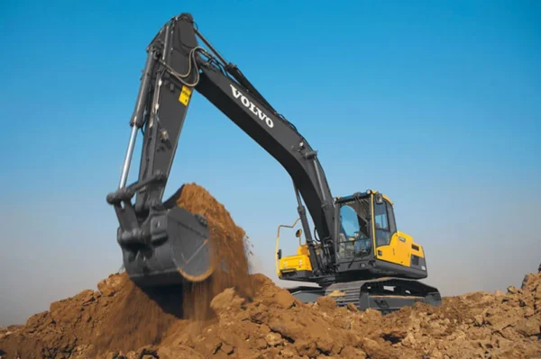 بیل مکانیکی زنجیری ولوو Volvo EC250D