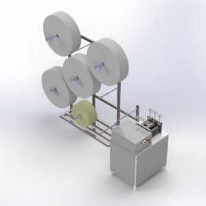 ماشین تولید نوار بهداشتی زنانه (Sanitary Napkin Machine)