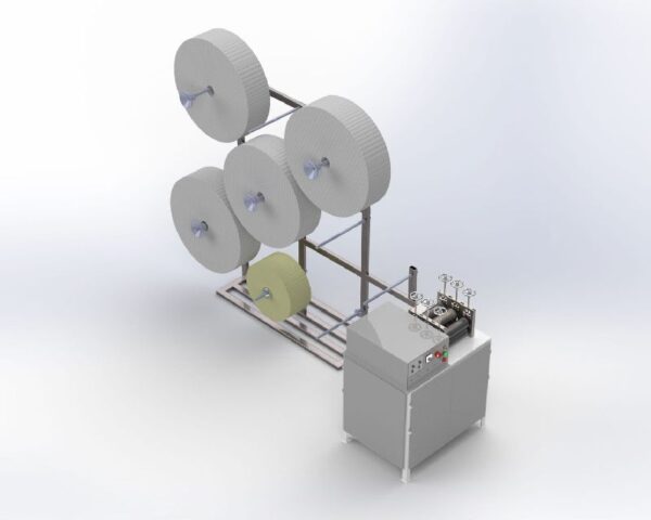 ماشین تولید نوار بهداشتی زنانه (Sanitary Napkin Machine)