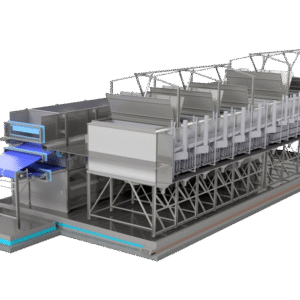 واردات تونل انجماد سریع IQF