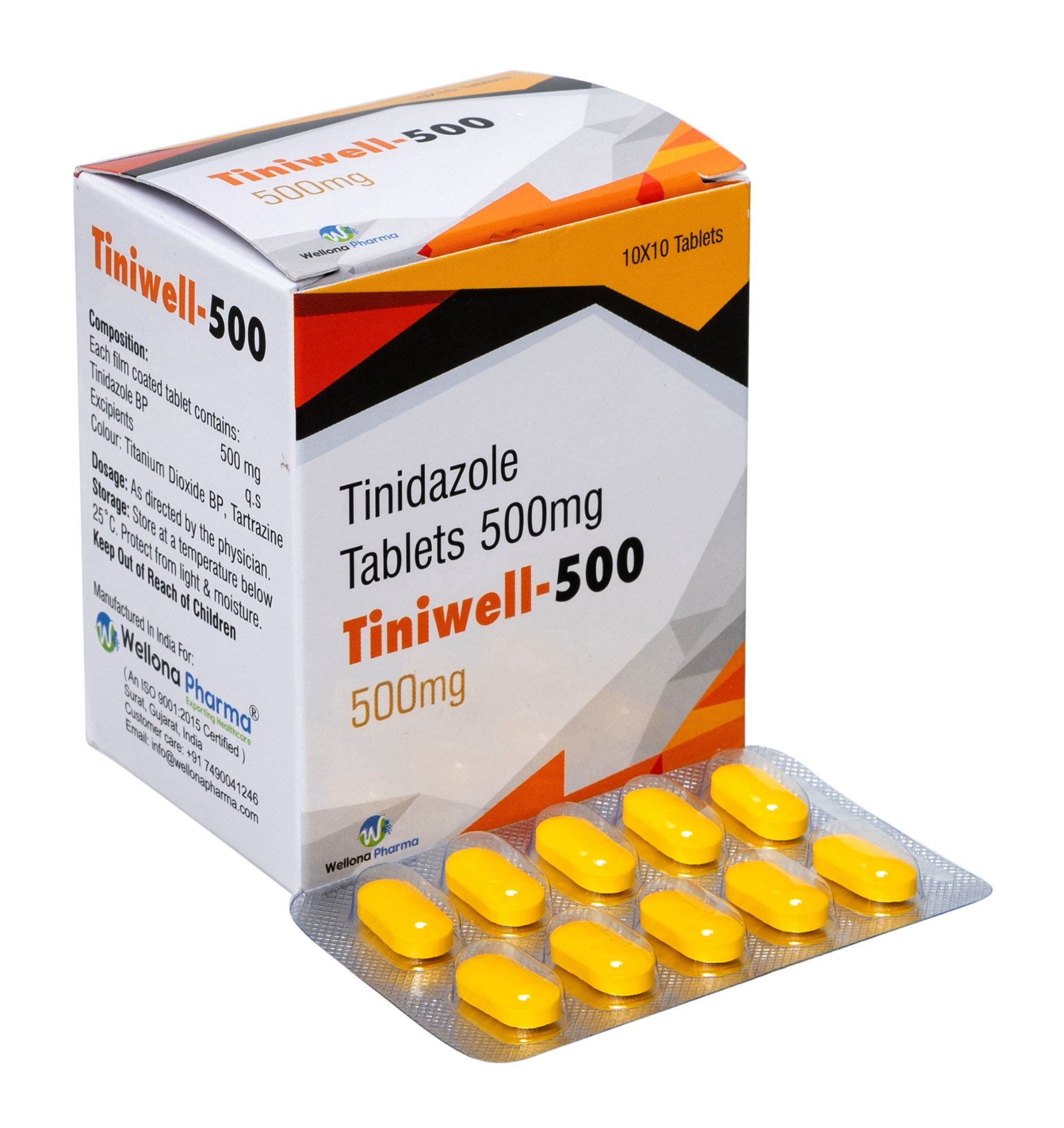 Import of Tinidazole through customs