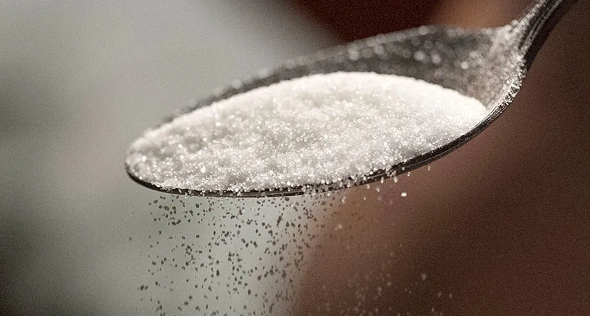 The difference between glucose and fructose