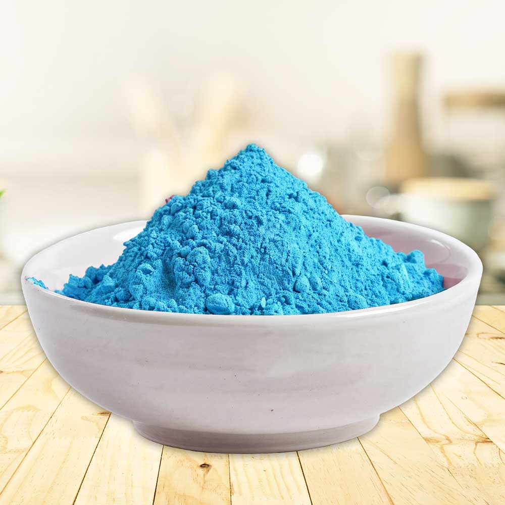 Natural food coloring Spirulina Blue