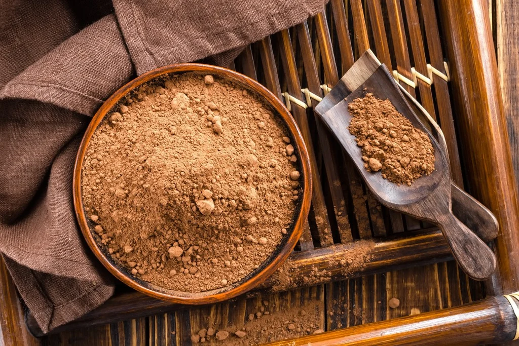 Edible cocoa powder