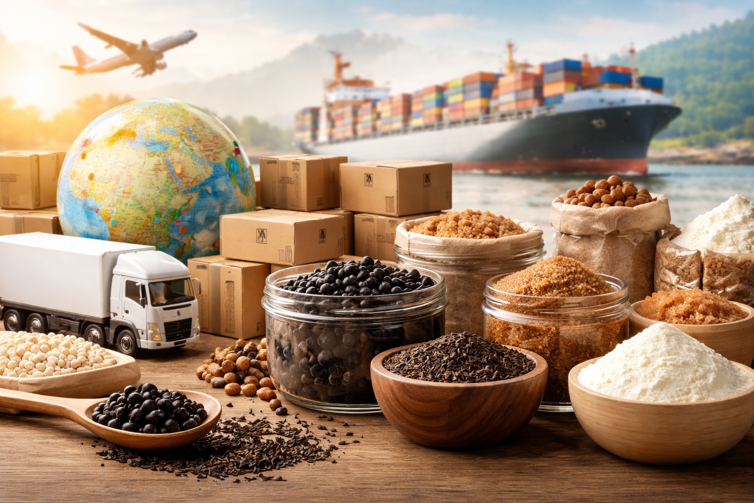 Importers of food raw materials