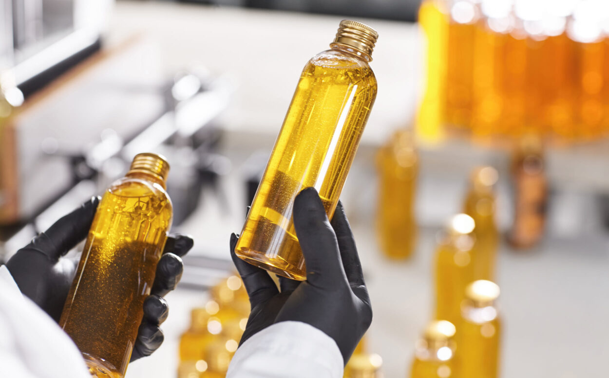 Industrial-grade palm oil