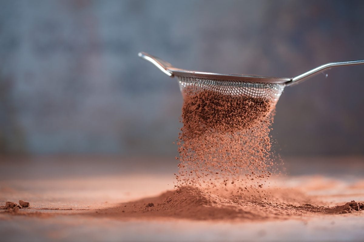 Alkalized cocoa