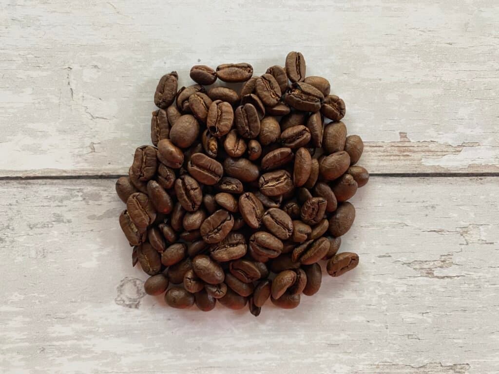 Brazilian Santos coffee for Italian espresso production