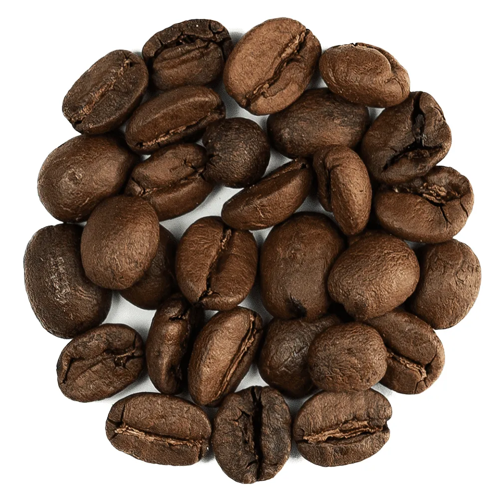 Brazilian Santos coffee for Italian espresso production