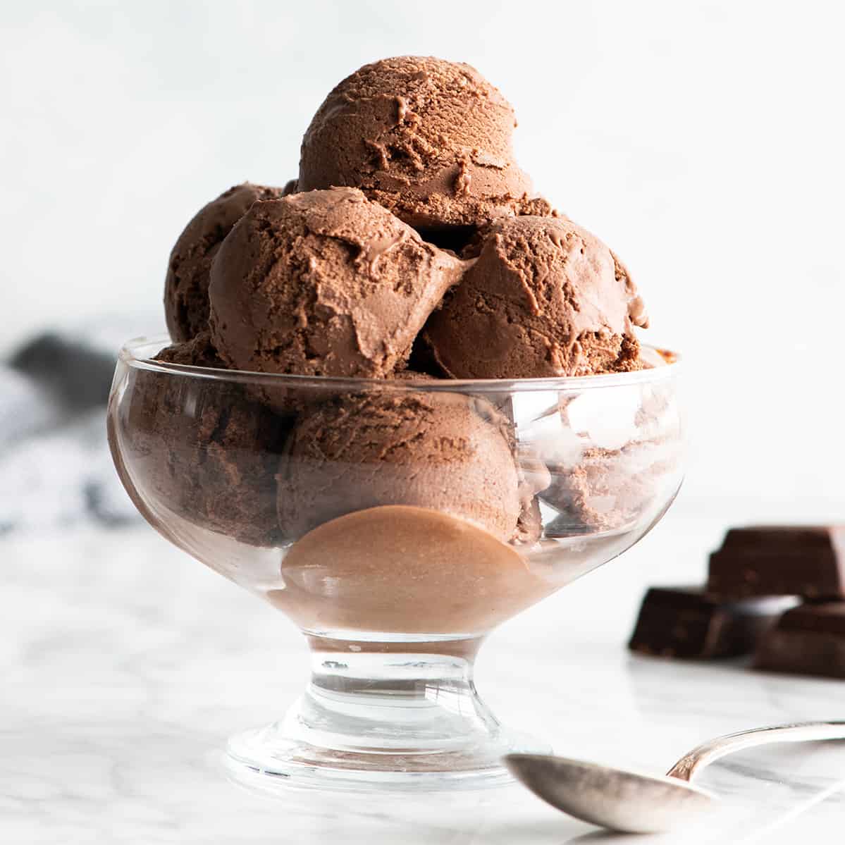Choosing cocoa for ice cream