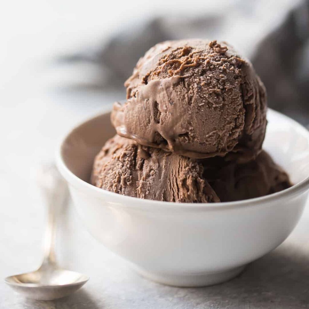 Choosing cocoa for ice cream