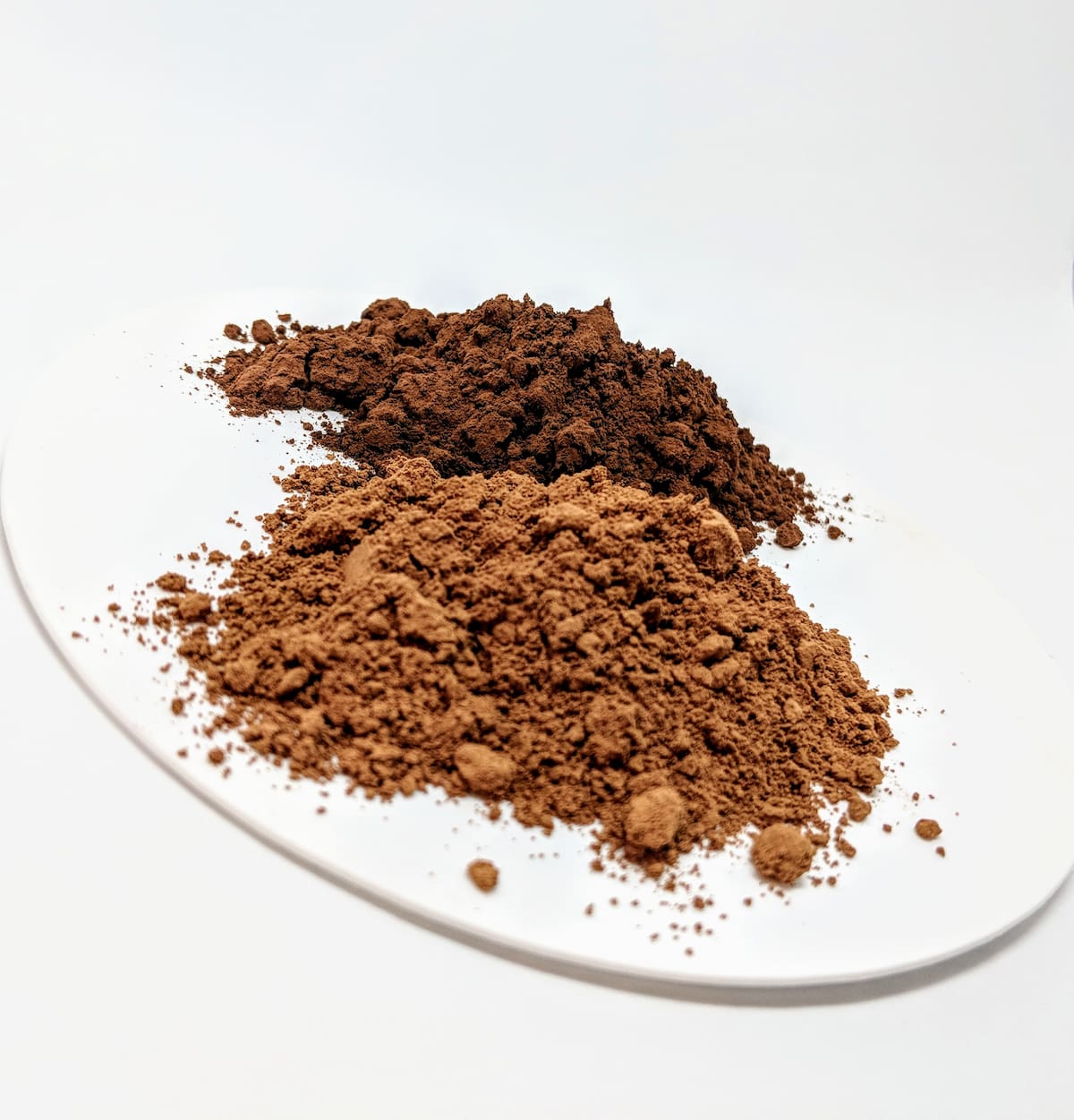 Comparing the taste of natural and alkalized cocoa powder