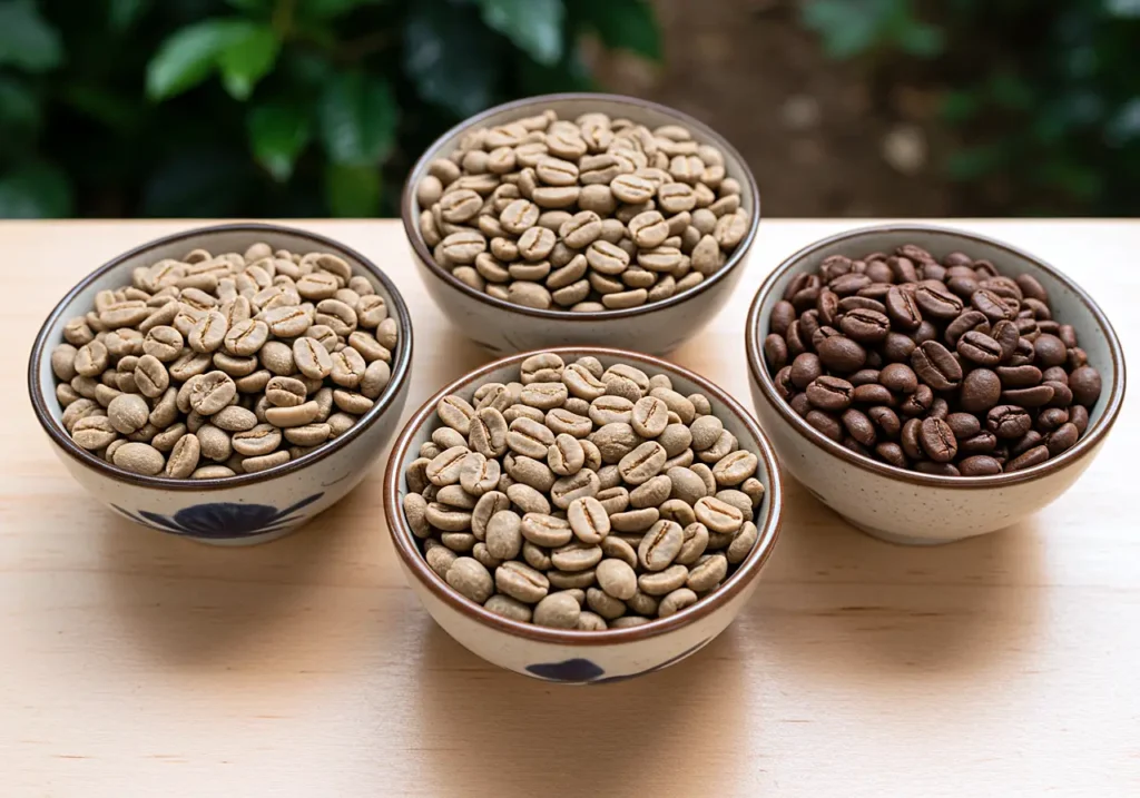 Green coffee bean supplier