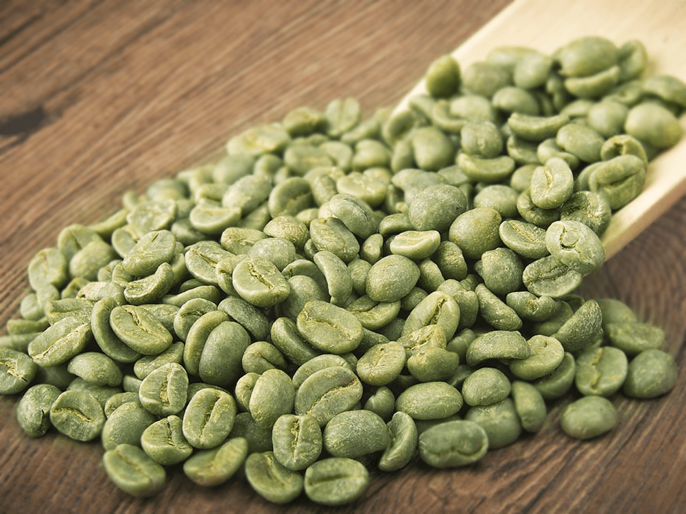 Green coffee beans