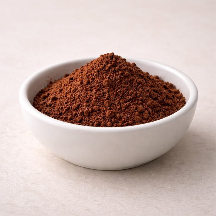 Natural or alkalized cocoa powder