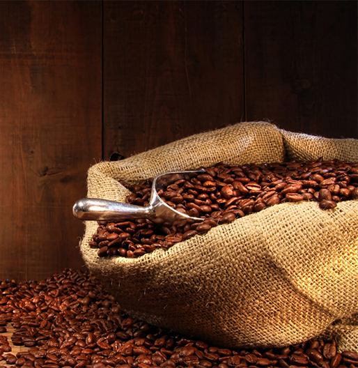 Ugandan Bugisu coffee and Brazilian coffee