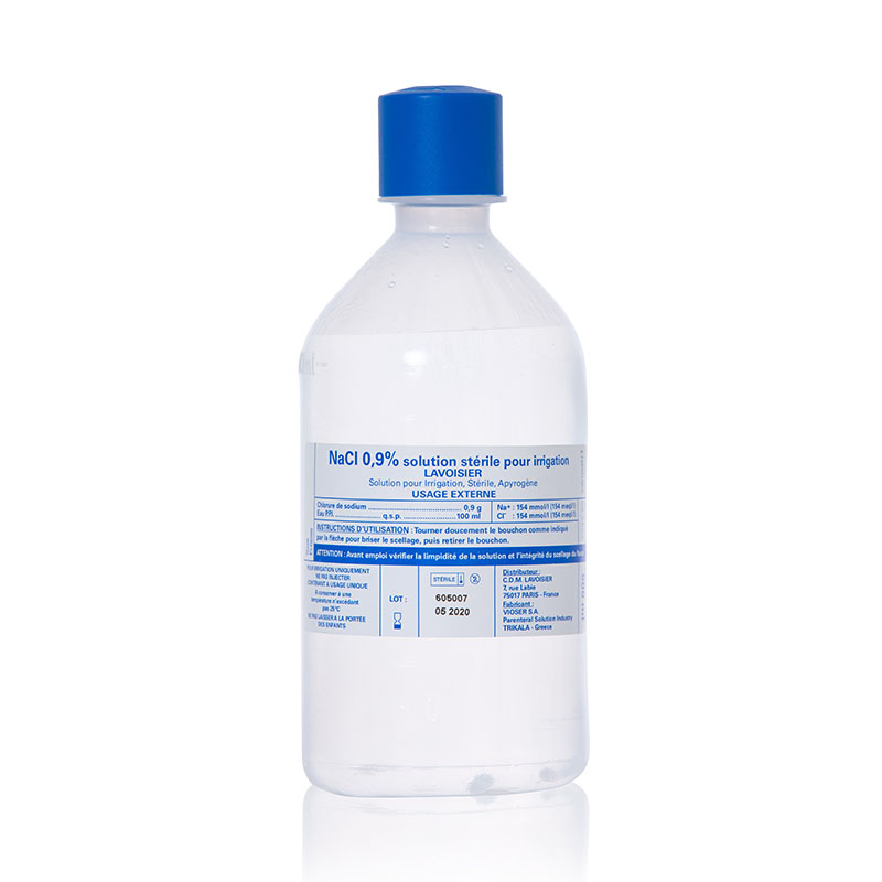 Chlorure de sodium par voie orale