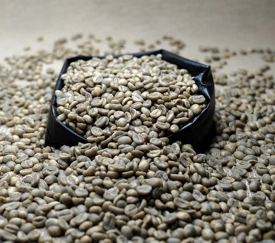 Arabica green coffee