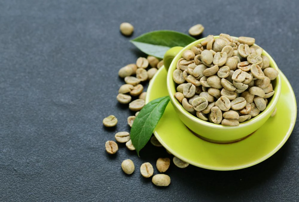Ugandan green coffee