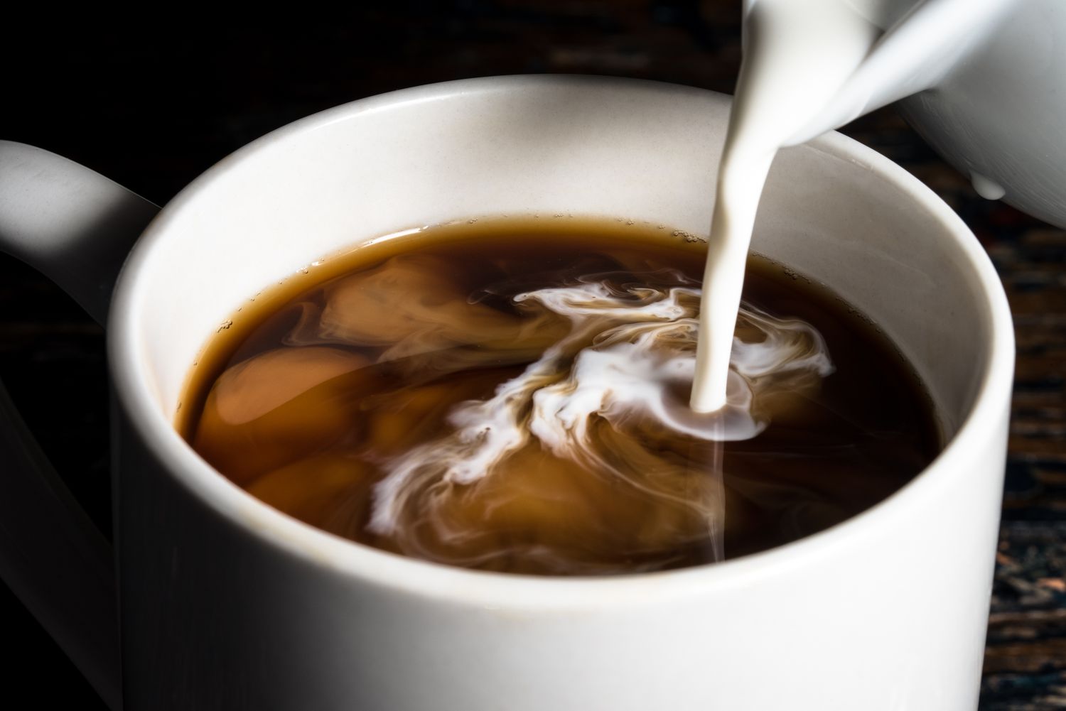 Comparison of cream powder and coffeemate