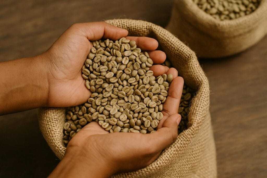 Green coffee Arabica Uganda Bugisu