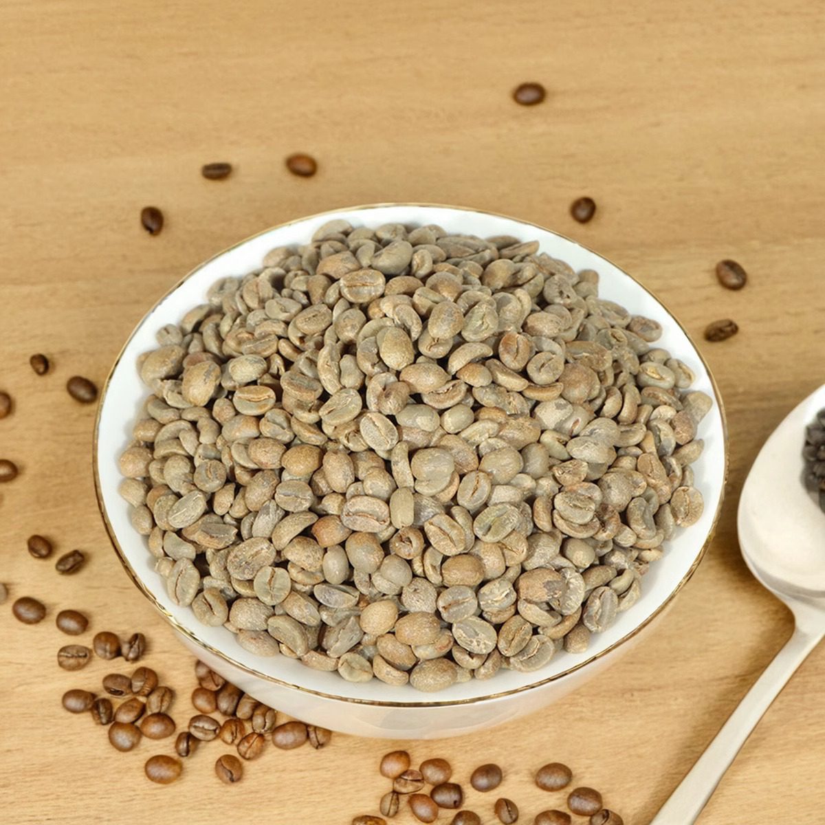 Green Arabica coffee