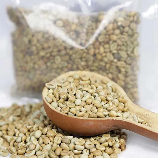 Robusta green coffee