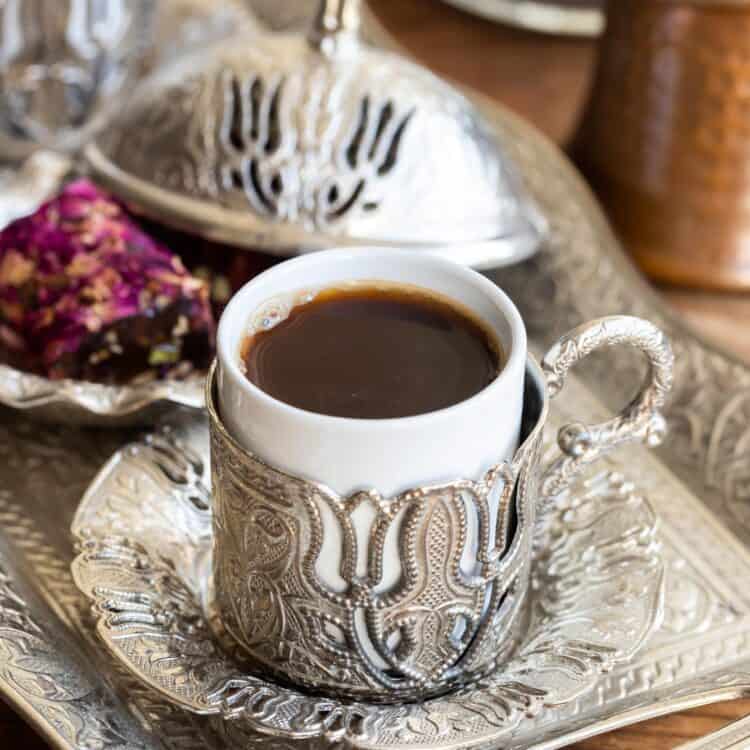 Green coffee suitable for Turkish coffee