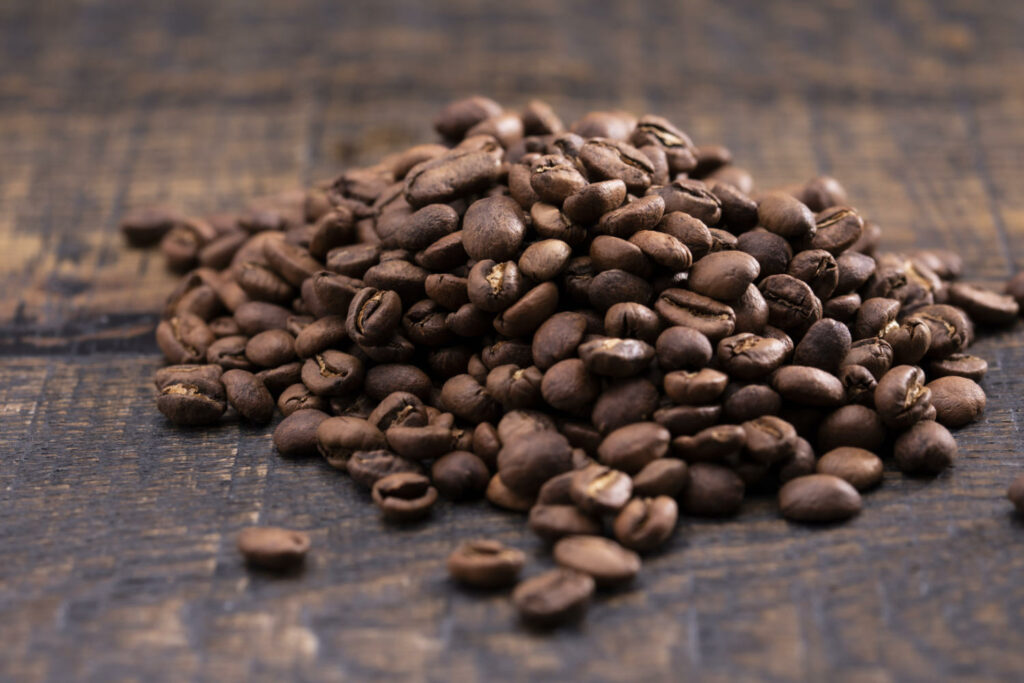 Brazilian and Ethiopian coffee