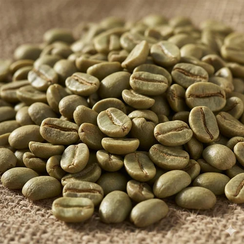 Green Arabica coffee