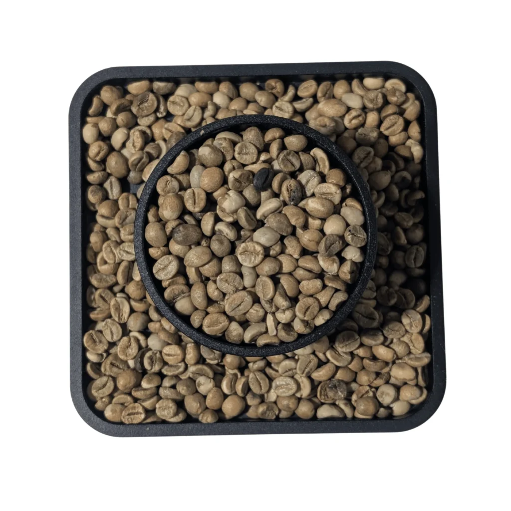 Ugandan green coffee
