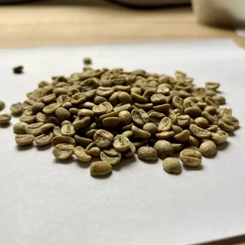 Green coffee from Brazil