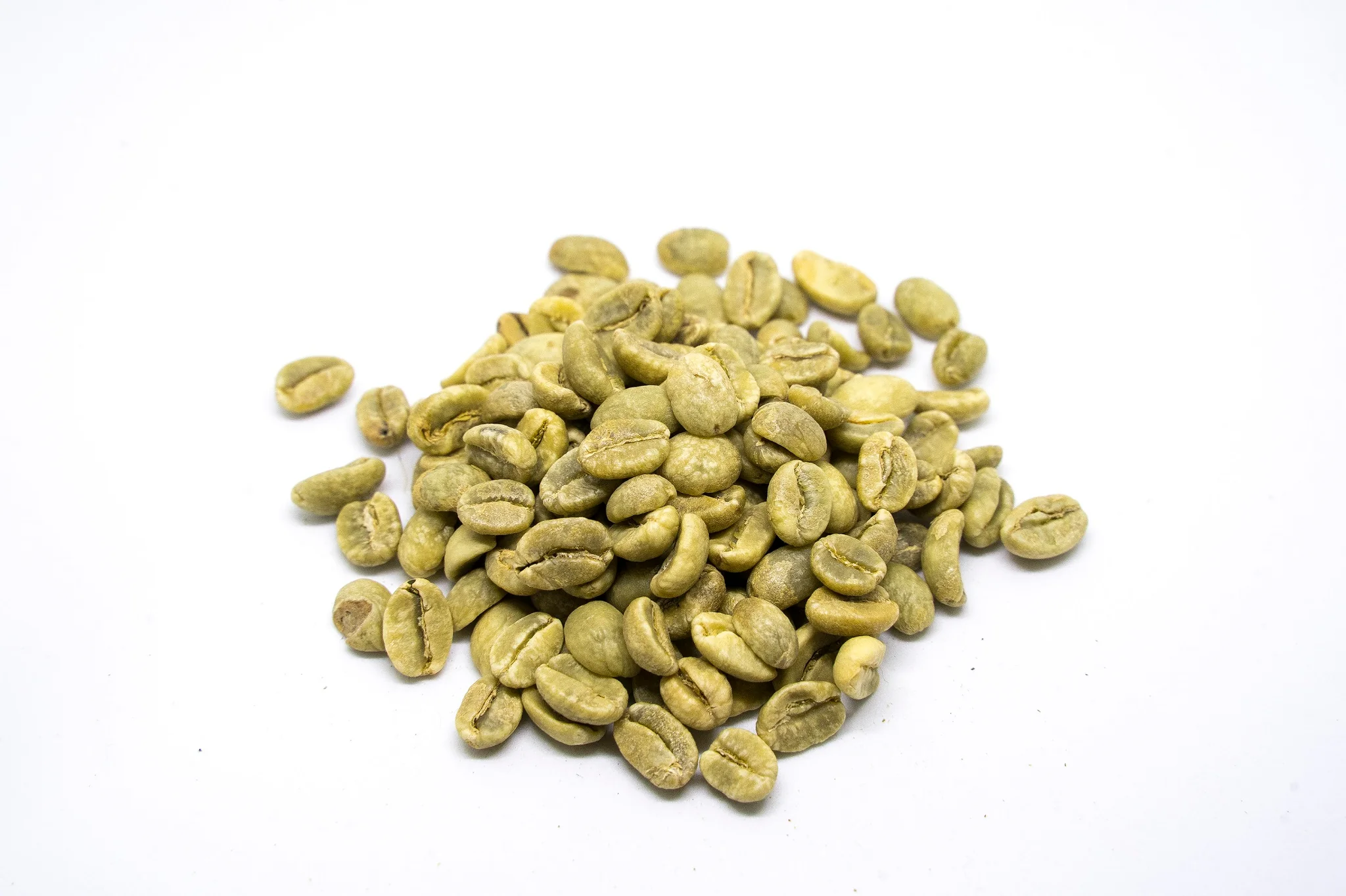 Green coffee from Colombia