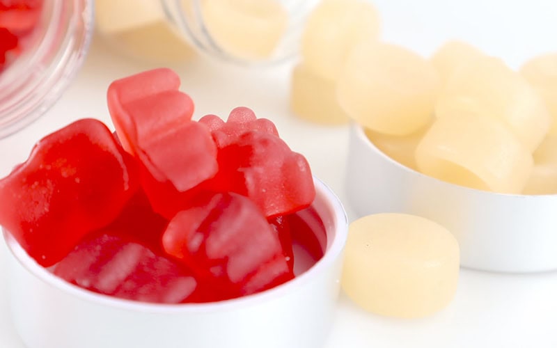 Application of gelatin in gummy candy production