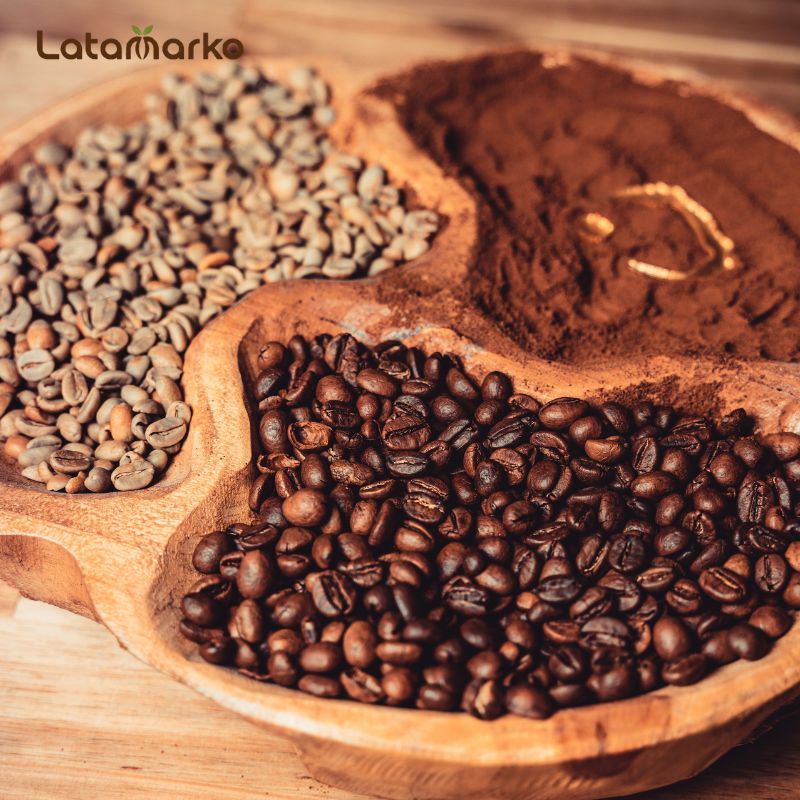 خرید دانه سبز قهوه هند