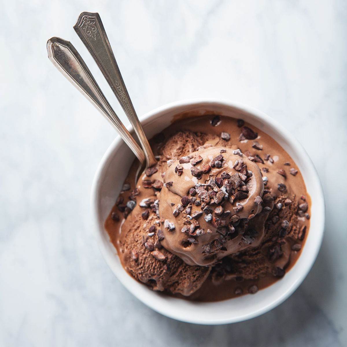 Cocoa powder specially for ice cream