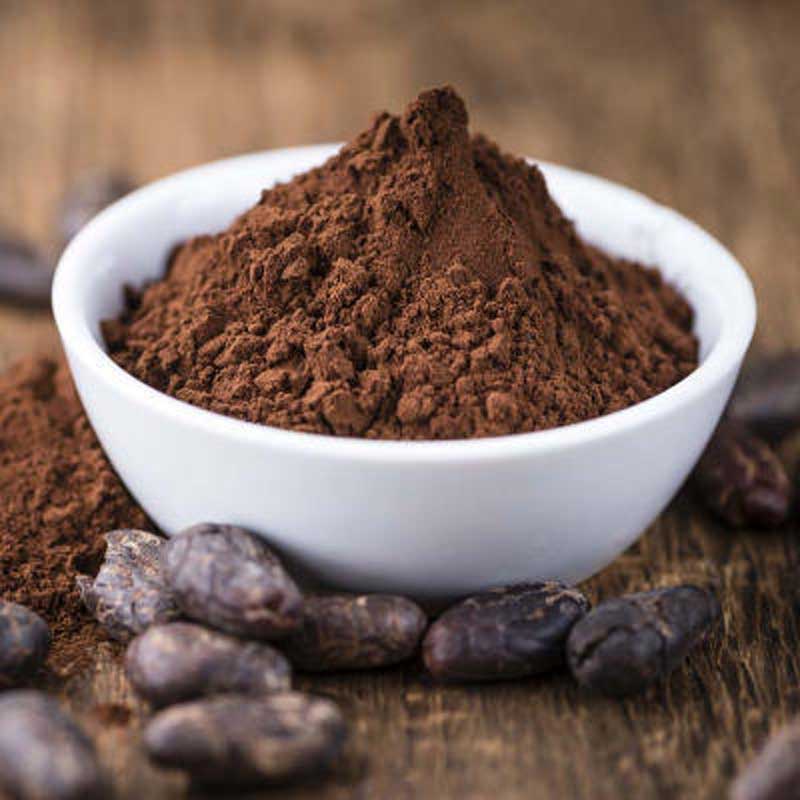 Cocoa powder for cakes and pastries