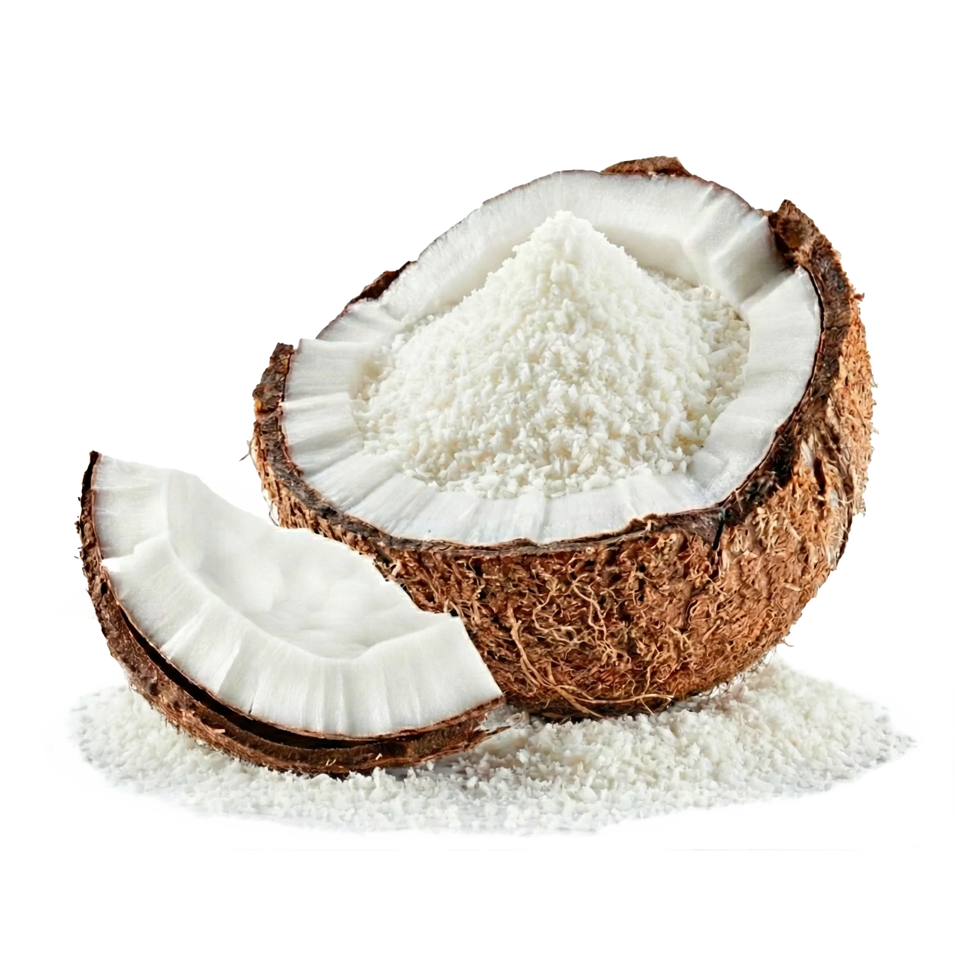 High-fat coconut powder