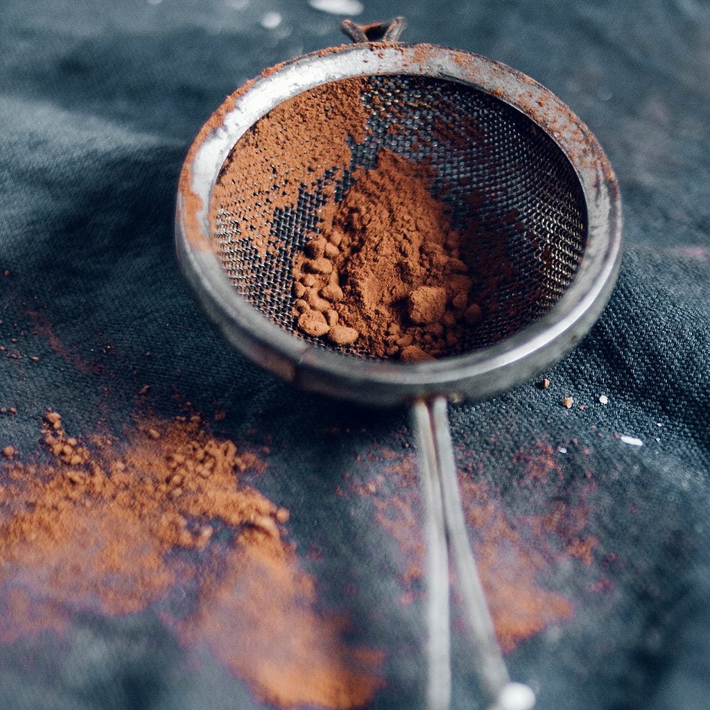 Cocoa powder for wafers