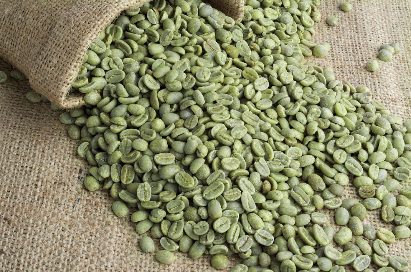 Green coffee bean