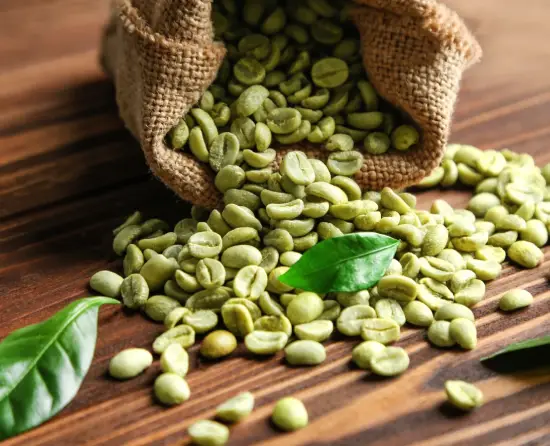 Green coffee bean