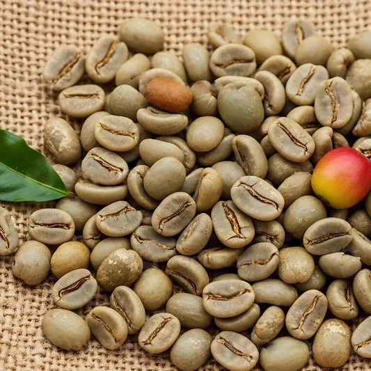 Wholesale of green coffee beans at Sahlan Customs in Tabriz, with customs delivery terms.