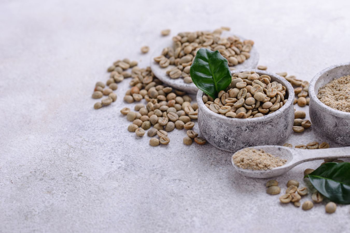Types of green coffee beans
