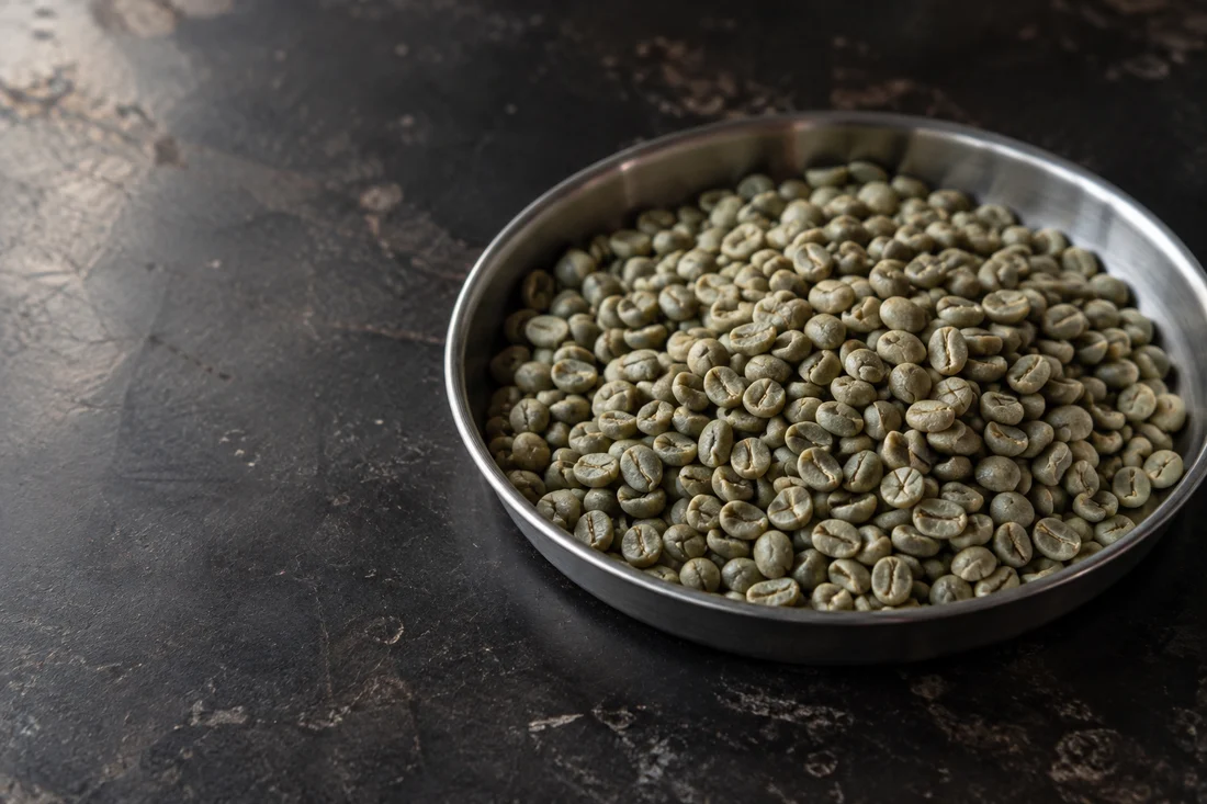 Green coffee bean