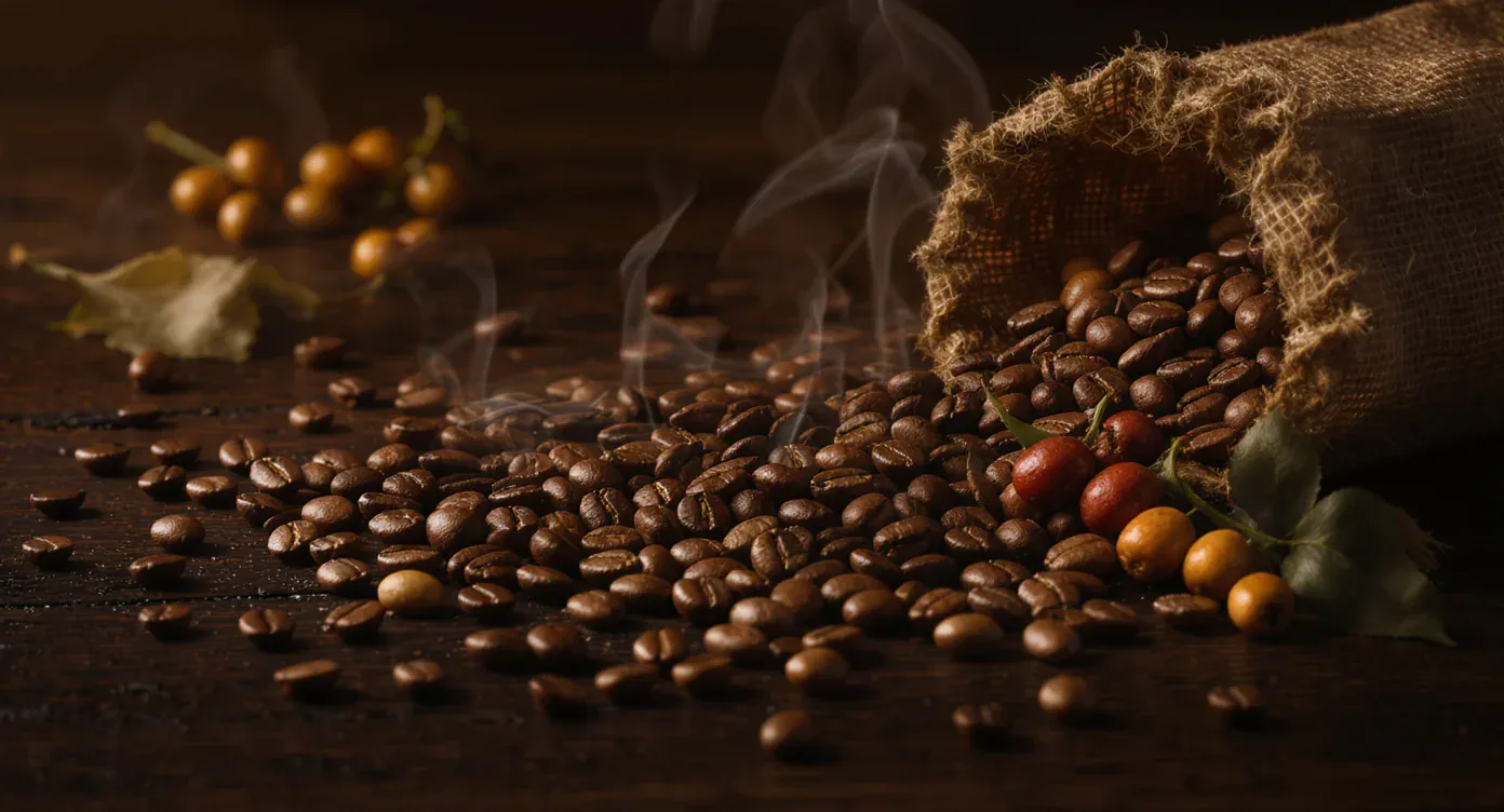 Screen 18 What does "coffee" mean?