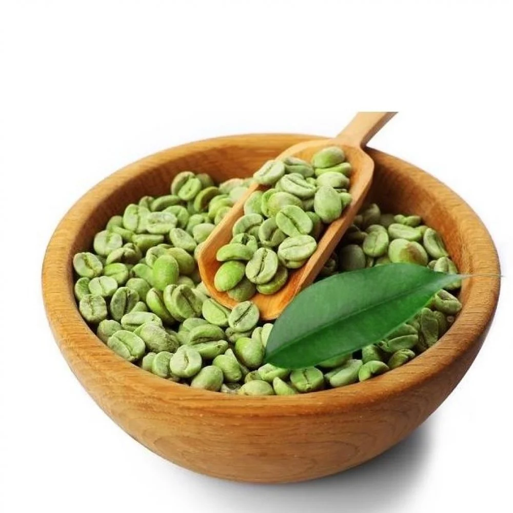 What is the standard moisture content for green coffee beans?
